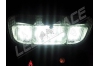 Plafonnier led 3 pièces - 24 leds smd 5050 - PEUGEOT - Blanc