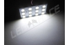 Plafonnier 12 leds smd 5050 - Format XL - avec adaptateurs - Blanc