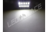 Plafonnier 10 leds smd 5630 - avec adaptateurs - Blanc 6000k