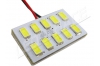 Plafonnier 10 leds smd 5630 - avec adaptateurs - Blanc 6000k