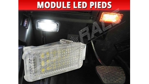 Module led eclairage pieds - bas de jambes pour Audi Volkswagen Seat Skoda Porsche