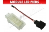 Module led eclairage pieds - bas de jambes