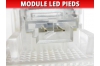 Module led eclairage pieds - bas de jambes pour BMW