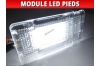 Module led eclairage pieds - bas de jambes pour BMW