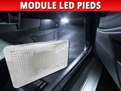 Module led eclairage pieds - bas de jambes pour BMW