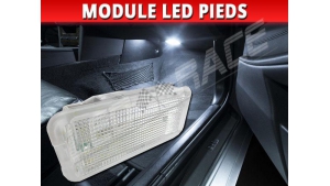 Module led eclairage pieds - bas de jambes pour Citroen Peugeot DS