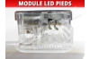 Module led eclairage pieds - bas de jambes pour Citroen Peugeot DS