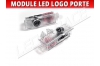 Pack module logo LED porte Serie 3 5 6 7 X - Logo BMW