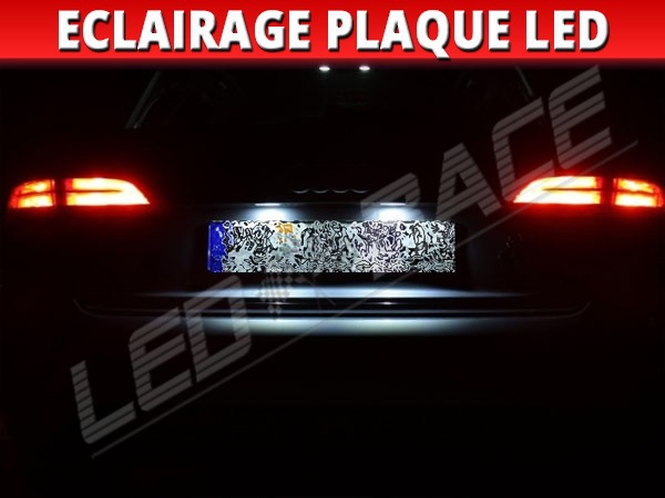 Pack d'ampoules LED plaque d'immatriculation pour AUDI A4 Avant