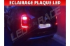 Pack led plaque dacia duster