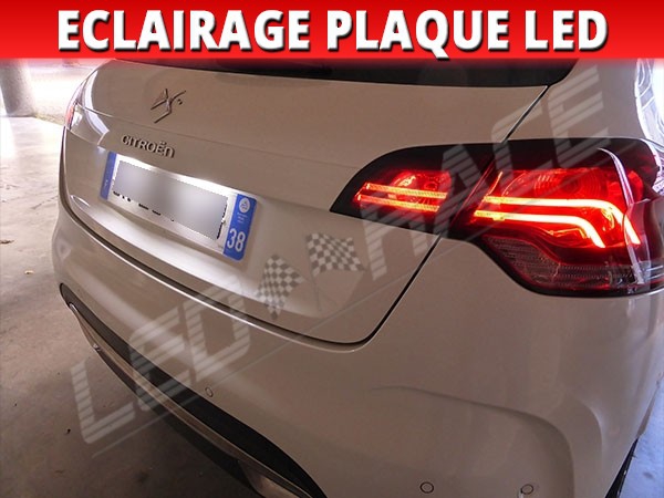 changement d'ampoule de plaque arrière d'immatriculation - Peugeot - 107 -  Diesel - Auto Evasion