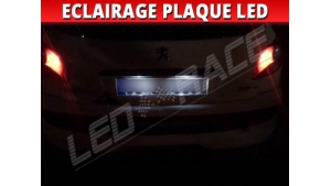 Pack led plaque Peugeot 206+