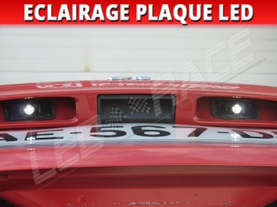 Pack led plaque peugeot 207