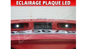 Pack led plaque Peugeot 207
