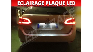 Pack led plaque Peugeot 308 II