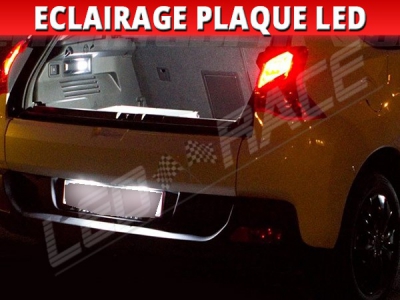 Led plaque police peugeot 3008 - Led license plate