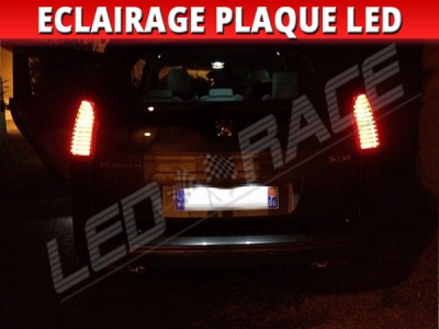 Pack led plaque peugeot 5008