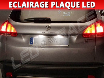 Pack led plaque peugeot 2008