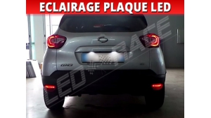 Pack led plaque Renault Captur