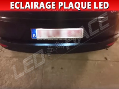 Pack led plaque renault megane 3