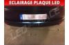 Pack led plaque renault megane 3