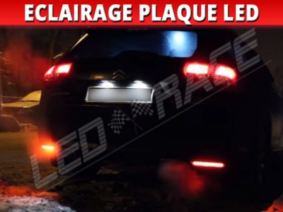 Pack modules led plaque arrière pour Citroën C5 Aircross Blanc 6000K