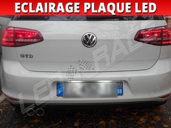 LED Plaque d'immatriculation Golf 7 (Golf Passat Scirocco Eos Polo