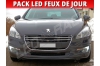 pack led feux de jour Peugeot 508