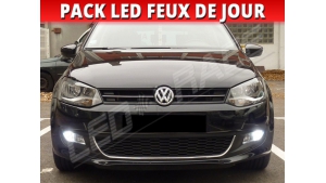 Pack feux de jour led pour Volkswagen Polo 5 6R