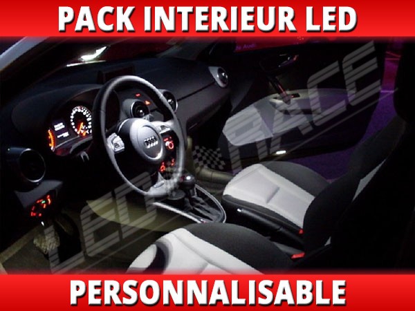Pack FULL LED intérieur pour Audi A1 3 portes (Kit ampoules blanc