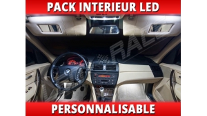 Pack interieur led BMW X3 E83 - à partir de :