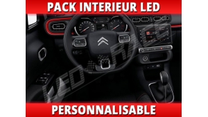 Pack interieur led Citroën C3 III - à partir de :