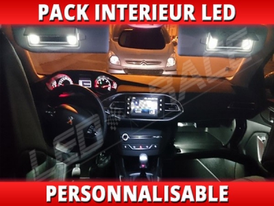 pack interieur led Peugeot 308 2