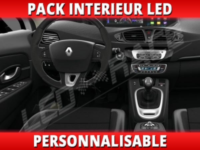 Pack intérieur led pour Renault Scenic 2