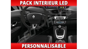 Pack interieur led Renault Scenic III - à partir de :