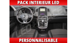 Pack interieur led Renault Scenic IV - à partir de :