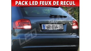 Pack ampoule led feux de recul Audi A3 8P - 5 Portes