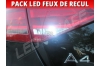 Pack led feux de recul pour Audi A4 B8