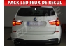 Pack led feux de recul pour BMW X3 - F25