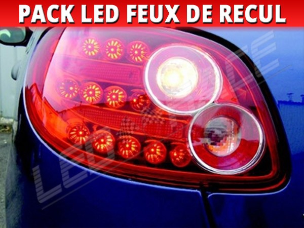 Pack led feux de recul pour Peugeot 206