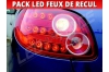 Pack led feux de recul pour Peugeot 206+