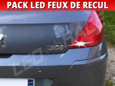 Pack led feu de recul pour Peugeot 308