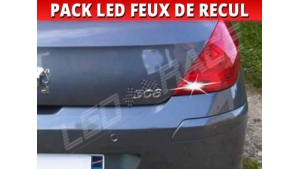 Pack ampoule led feu de recul Peugeot 308