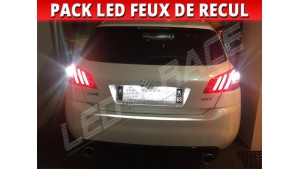 Pack ampoule led feux de recul Peugeot 308 II