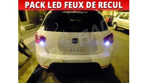 Pack ampoule led feu de recul Seat Ibiza IV