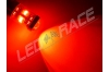 Ampoule Led P21W / BA15S - 65 Watts - Leds CREE - Rouge