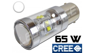 Ampoule Led P21/5W / BAY15D - 65 Watts CREE - Blanc 6000K