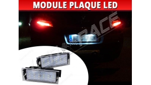 2 modules LED pour l'éclairage de la plaque Renault