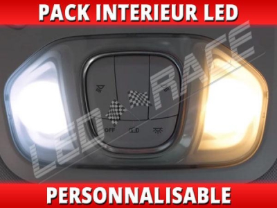 2 ampoules à LED pour l'éclairage plafonnier de l'hbaitacle Fiat 500