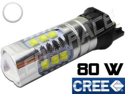 Ampoule PW24W 80 Watts Leds CREE Blanc 6000K